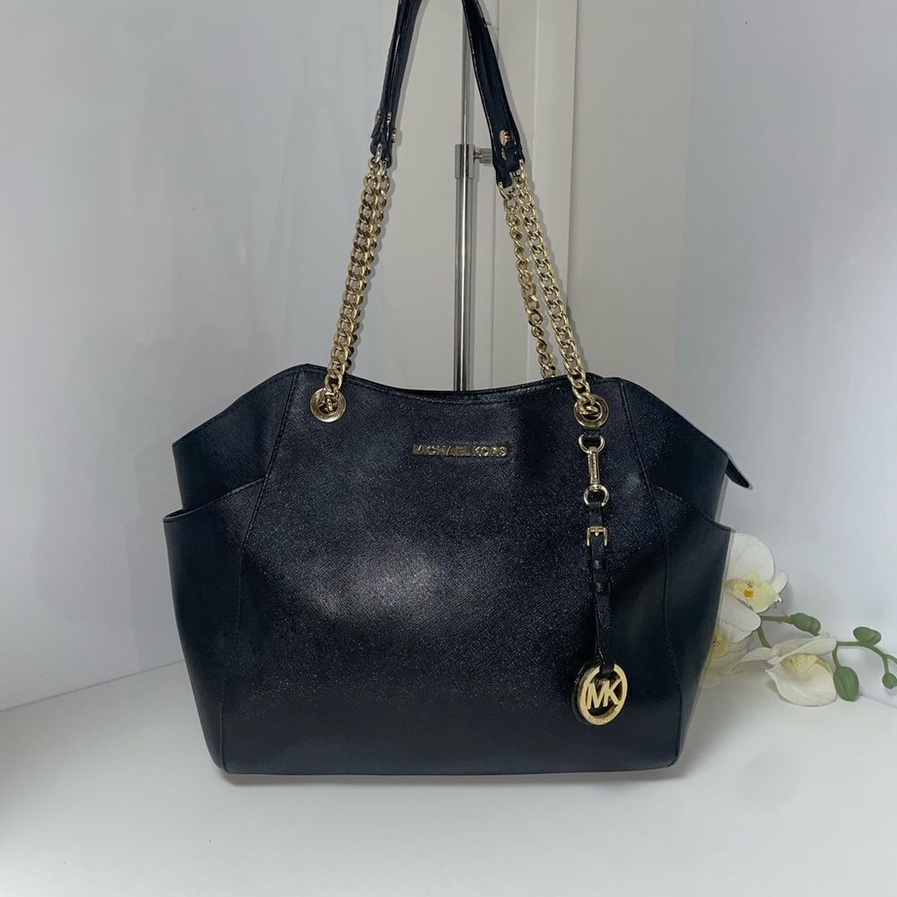 Michael Kors Black Jet Set Shoulder Bag